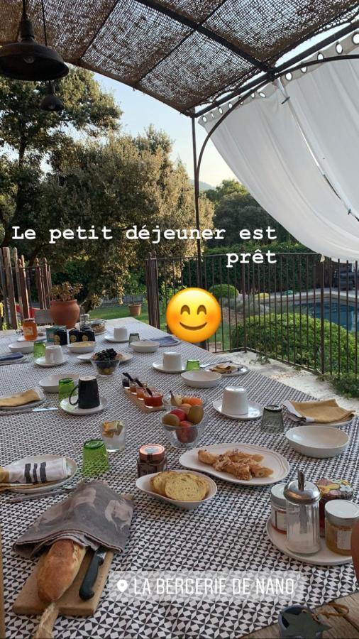 La Bergerie De Nano Bed & Breakfast Beaumes-de-Venise Exterior photo